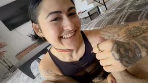 Josie Jaxxon Goth Step Sister vs Nerdy Step Bro porn video