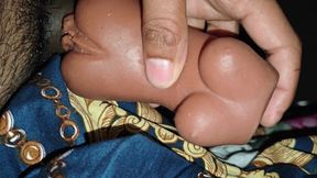 Sex night enjoying with Silicon sex doll