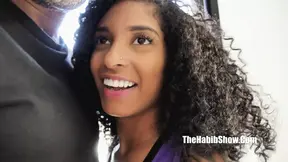 Brazilian bombshell Ariella Ferraz loves Jamaican black cock