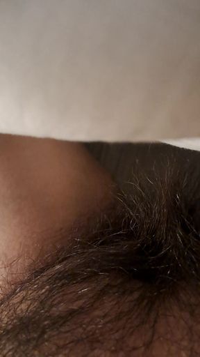 Quick Hairy Masturbation