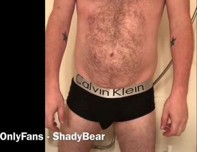 Pissing in my tight underwear till it’s soaked with my load