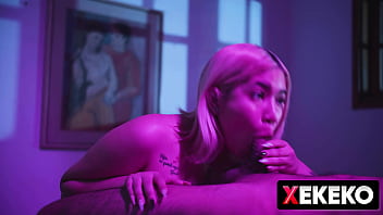 Curvy Colombian Latina shows off big tits and ass