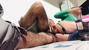 MORADOR DE RUA METENDO NO CUZINHO DA SAFADA NO MEIO DA RUA BÔNUS BASTIDORES