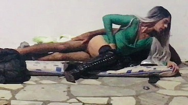 MORADOR DE RUA METENDO NO CUZINHO DA SAFADA NO MEIO DA RUA BÔNUS BASTIDORES