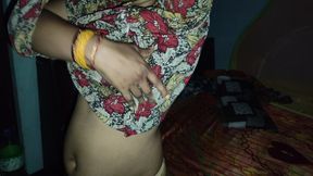 Desi Shruti Bhabhi blowjob cum