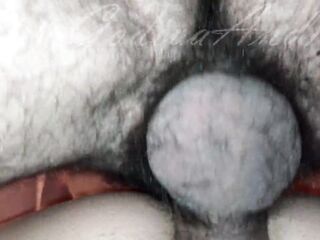This chab screws my super hirsute booty hard making me have a fun it and fills it with hawt thick cum! ???? Anal creampie - Amateur - Closeup
