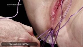 Enema Virgin 300ml Brit Babe Gushing Pussy Bloated Destroyed Teil 4