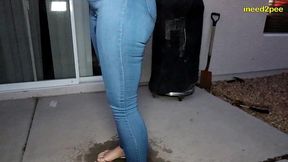 sinn sage candid and sexy skin tight jeans pissing gusher