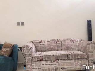 Amaka hooksup with a bodybuilder