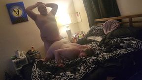 Amateur Girlfriend Fucks Stranger Again While Bf Hides In Closet