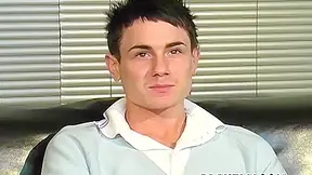Cute Athletic Twink Jordon B Interviewed Before Masturbating