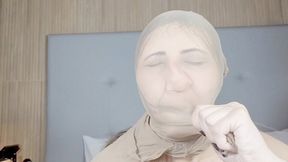 CRUSHING AND DEFORMING MY NOSE - BY SABRINA GREEN - CLIP 5 IN FULL HD