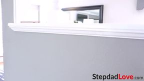 Vienna Rose wears sexy lingerie for hung step daddy