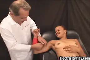 Play with that black ass in a wild doctor's office scene