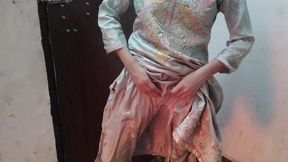 Bhabhi ko gandi video dikha kar jabar dasti pela