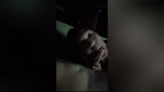 Argentinian stepsister finds me watching TV naked, sucks my big cock and swallows all the cum