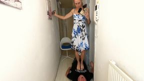 Danielle Trampling Bare Foot & Heels 10