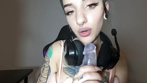 MY FIRST JOI IN SPANISH - WITH PRVEGA  `Now put it all in my little mouth`