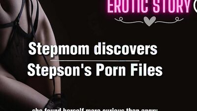 Stepmom discovers Stepson's Porn Files