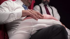 MasonicBoys - Sexy holy DILF Felix Kamp uses big dildo in twink ass