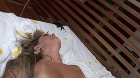 Blonde milf has a big dark secret