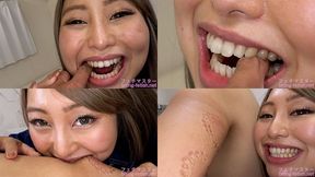 Kurumi - Biting by Japanese cute girl part1 bite-184-2 - wmv 1080p