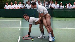 Ai Gay Man Fuck in Tennis Court