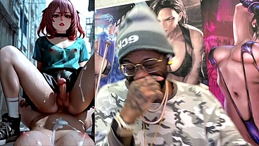 Hardcore Petite Transgender Cowgirl Fucking A Gooner Until She Cums All Over Her Body, AI Generated