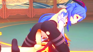 Ganyu and Aether have Intimate Sex - Genshin Impact hentai