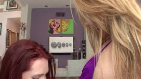 Stepsisters Melody Jordan And A.j. Applegate Have Lesbian Sex