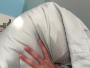 college twink tries to hump pillow