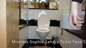 Mistress Sophia Sahara Toilet Facesitting