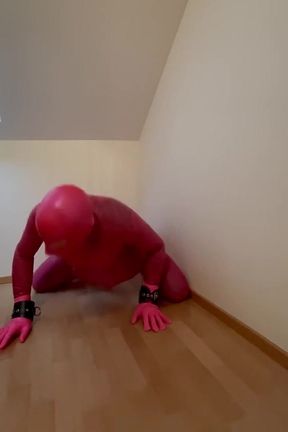 Pink Rubberdoll Sissy Slavegirl Fullrubber Three Latex Layers