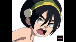 Toph from Avatar Gets naughty in Anime Scene