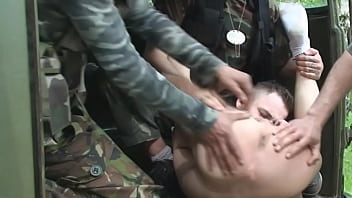 Teen babe takes it in the ass