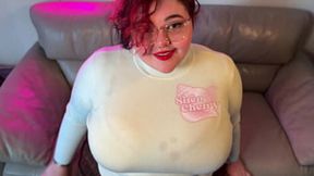 Busty Bbw Seductive Milf Deep Throat Big Cock&#x1F346;