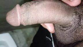 Hit the hilt in the washbasin