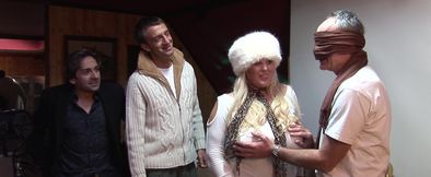 Anal sex party with a hot blonde escort