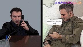 Stylized webcomic blowjob with a big cock and hardcore HD fetish