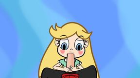 Star Butterfly Anime Sex – Hot Blowjob Scene With Toon Cutie