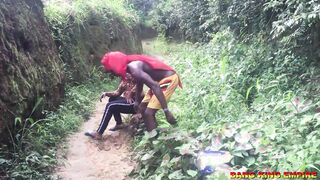 BANG KING - CAUGHT ON THE VILLAGE ROAD FUCKING A