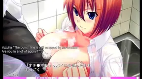 Big-Titted Hentai Babe Gives TitFuck In Bathroom Tub For Eroge Fans