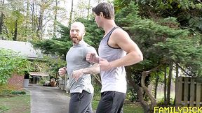 Stepfather Stepson Workout - FamilyDick