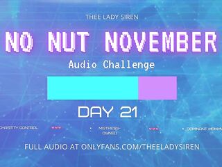 No Nut November Audio Defiance Day twenty one