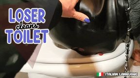 Loser cleans the toilet - Lo sfigato pulisce il cesso [SUB ENG] [HD]