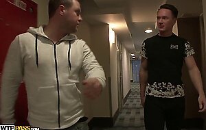 Dap + dpp erika korti vs two big cock, non stop anal fuck, double cumshot