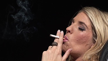 Jordan Kingsley Relaxes With A Cigarette As a Cock Pounds Her Pussy