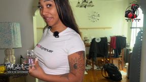 Throat Goddess Dice is Right Caught Heavy Facial