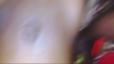 Black couple's raw and horny sex session