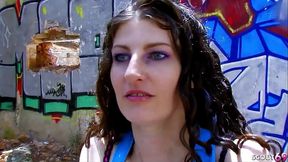 Slim MILF Sabrina Deep with Big Saggy Tits Pickup and Outdoor Fuck by Stranger Agent